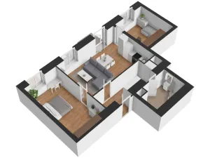 Prodej bytu 3+kk, Tábor, Kpt. Jaroše, 70 m2