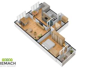 Pronájem bytu 2+1, Uherské Hradiště, Štěpnická, 64 m2