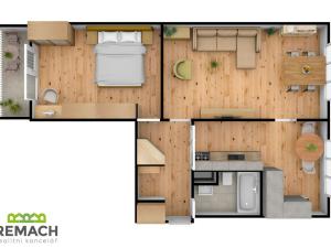 Pronájem bytu 2+1, Uherské Hradiště, Štěpnická, 64 m2