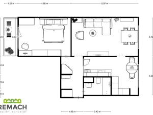 Pronájem bytu 2+1, Uherské Hradiště, Štěpnická, 64 m2