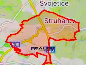 Prodej zahrady, Struhařov, 397 m2