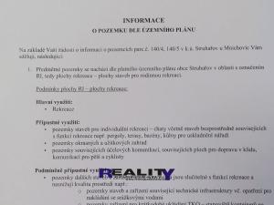 Prodej zahrady, Struhařov, 397 m2