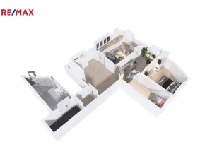 Prodej bytu 3+1, Olomouc, Nešverova, 81 m2