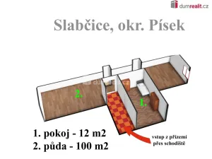 Prodej rodinného domu, Slabčice, 112 m2