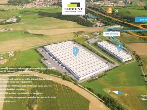 Pronájem výrobních prostor, Zdice, Komenského, 20000 m2