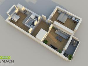 Pronájem bytu 2+1, Uherské Hradiště - Jarošov, 57 m2