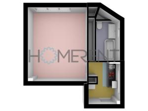 Pronájem bytu 1+1, Praha - Nusle, Na dolinách, 33 m2