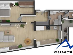 Prodej bytu 2+1, Český Těšín, Ostravská, 75 m2