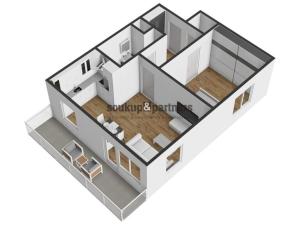 Prodej bytu 2+kk, Praha - Prosek, Čakovická, 52 m2