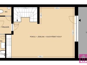 Pronájem rodinného domu, Břeclav - Charvátská Nová Ves, Kapusty, 111 m2