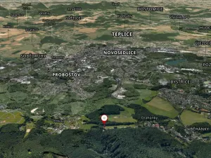 Prodej pozemku pro bydlení, Dubí - Drahůnky, B. Němcové, 3198 m2