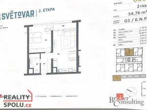 Prodej bytu 2+kk, Plzeň - Východní Předměstí, Sladová, 55 m2