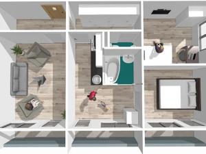 Pronájem bytu 3+1, Litvínov, Mostecká, 65 m2