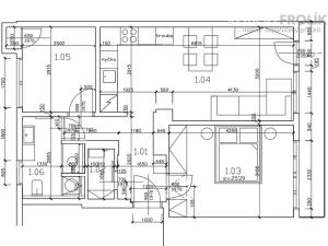 Pronájem bytu 3+kk, Praha - Vokovice, Na dlouhém lánu, 52 m2