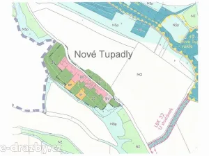 Dražba pozemku, Želízy, 3979 m2