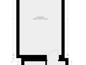 Pronájem bytu 1+kk, Praha - Nusle, Petra Rezka, 23 m2