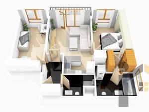 Pronájem bytu 3+kk, Praha - Stodůlky, Márova, 71 m2