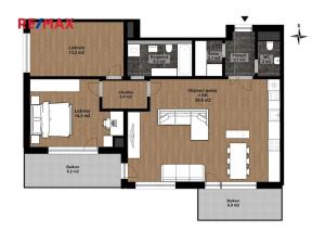 Prodej bytu 3+kk, Praha - Hloubětín, Modrého, 85 m2