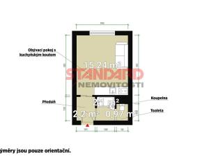 Prodej bytu 1+kk, Plzeň, Luďka Pika, 20 m2