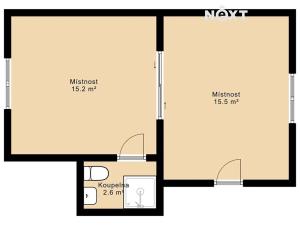 Pronájem obchodního prostoru, Český Krumlov, Budějovická, 33 m2