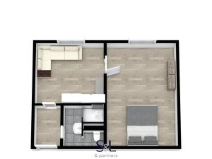 Prodej bytu 1+1, Nový Bor, Boženy Němcové, 36 m2