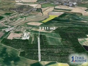 Prodej podílu lesa, Svatobořice-Mistřín, 3211 m2