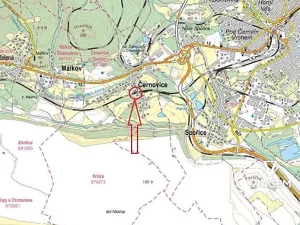 Prodej podílu pole, Černovice, 606 m2