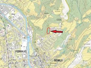 Prodej lesa, Semily, 1467 m2