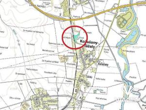 Prodej podílu lesa, Kožušany-Tážaly, 2098 m2