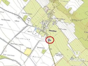 Prodej podílu pole, Horušice, 1294 m2
