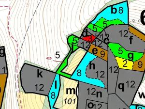 Dražba lesa, Kuřimany, 1719 m2