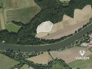 Prodej podílu pole, Kostelec nad Labem, Rudeč, 644 m2