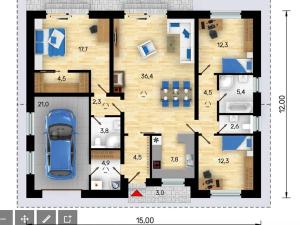 Prodej pozemku pro bydlení, Horka nad Moravou, Skrbeňská, 1294 m2