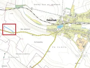 Prodej podílu pole, Oskořínek, 1854 m2