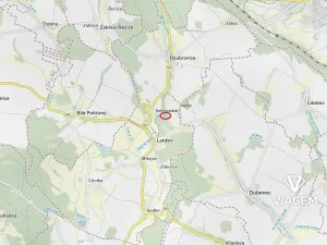 Prodej podílu zahrady, Lanžov, 2228 m2