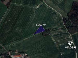 Prodej podílu pole, Hvozdnice, 3034 m2
