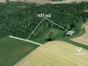 Prodej pole, Choryně, 531 m2