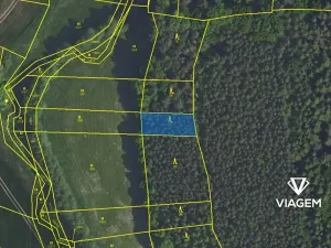 Prodej lesa, Vlkančice, 611 m2