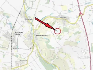 Prodej podílu pole, Blučina, 990 m2