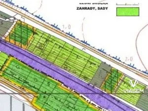 Prodej zahrady, Štětí, 1875 m2