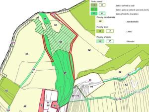 Prodej podílu pole, Luhačovice, 781 m2