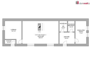 Prodej rodinného domu, Činěves, 100 m2