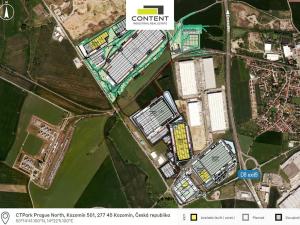 Pronájem skladu, Kozomín, 6000 m2