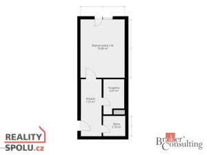 Prodej bytu 1+kk, Třemošná, 31 m2