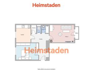 Pronájem bytu 2+1, Havířov - Město, Radniční, 54 m2