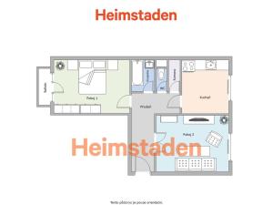 Pronájem bytu 2+1, Havířov - Město, Beethovenova, 53 m2