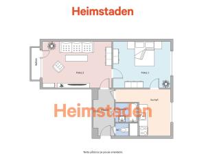 Pronájem bytu 2+1, Havířov - Město, Evžena Rošického, 52 m2