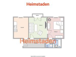 Pronájem bytu 2+1, Ostrava - Poruba, Opletalova, 55 m2