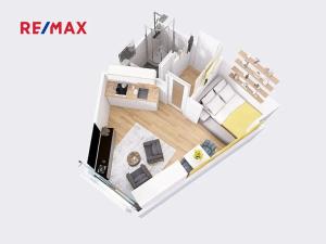 Pronájem bytu 1+kk, Jindřichův Hradec, Nádražní, 23 m2