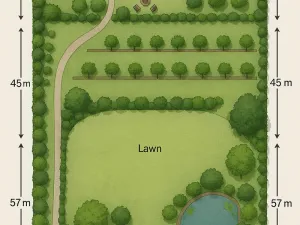 Prodej zahrady, Zlín - Kudlov, 8864 m2